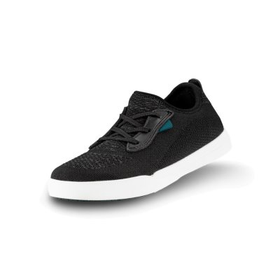 Vessi Weekend Kids' Waterproof Sneakers Black | CA-91515