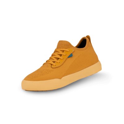 Vessi Weekend Men's Waterproof Sneakers Orange | CA-10780